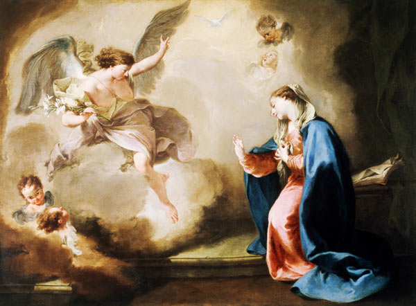 G.B.Pittoni / Annunciation / c.1756 from Giovanni Battista Pittoni