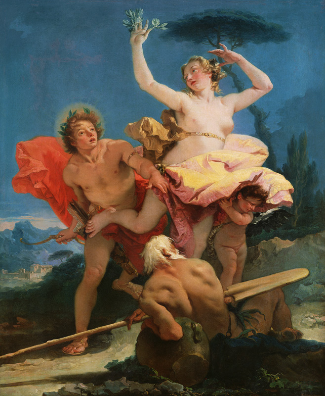 Apollo and Daphne from Giovanni Battista Tiepolo