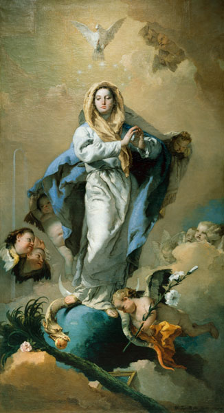 Immaculate Conception / Tiepolo/ 1767/69 from Giovanni Battista Tiepolo