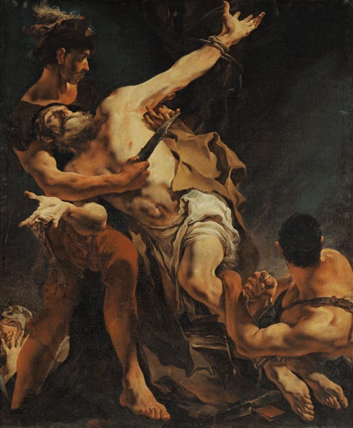 Martyrdom of St. Bartholomäus. from Giovanni Battista Tiepolo