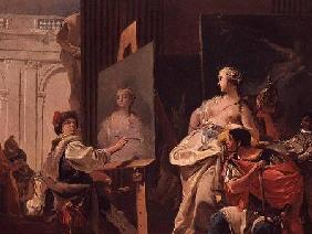 Alexander and Campaspe in the Studio of Apelles