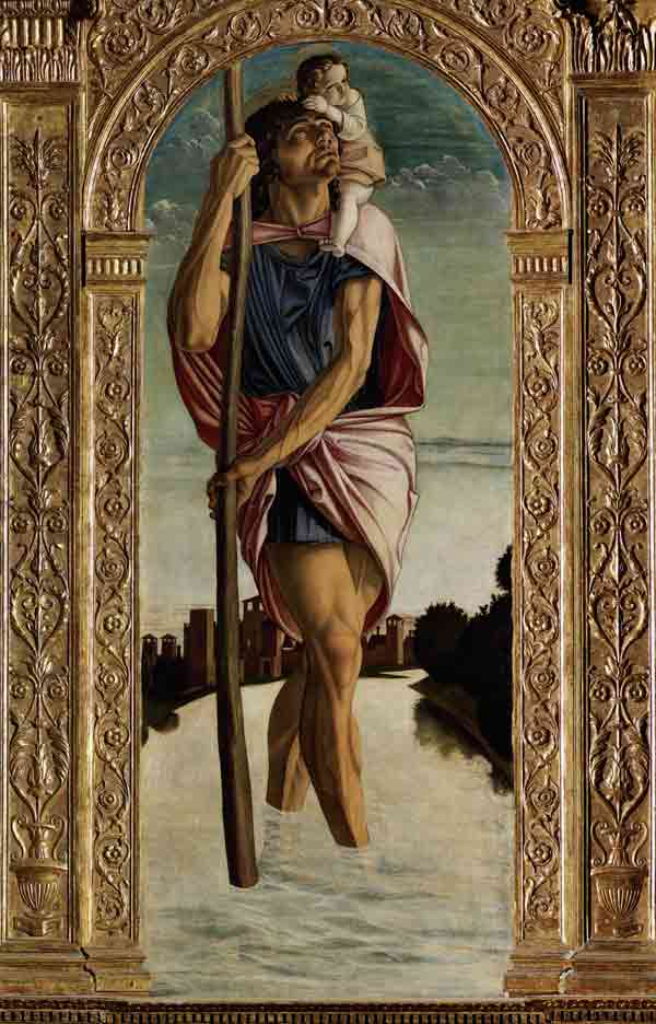 Bellini / St. Christopher from Giovanni Bellini