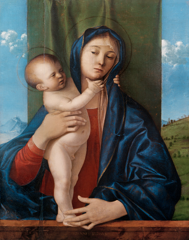 Virgin and Child, c.1487 from Giovanni Bellini