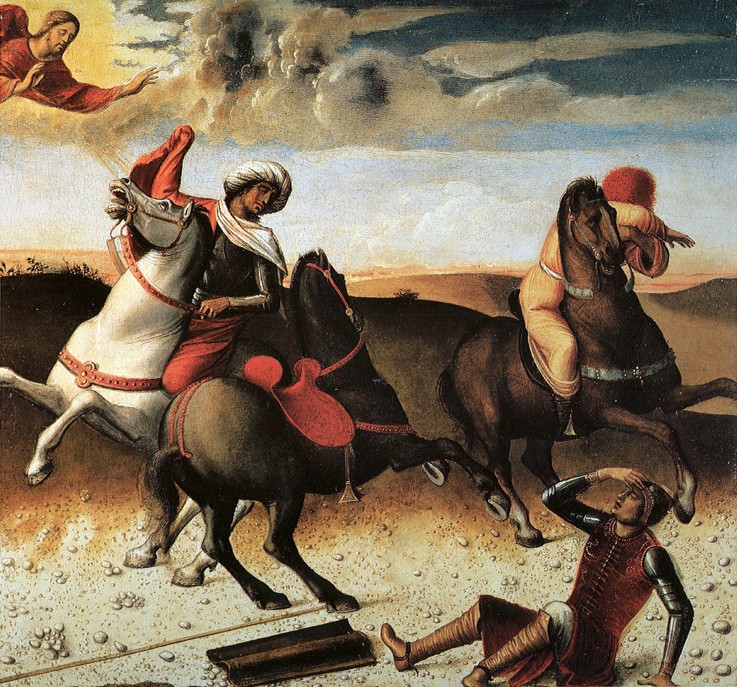 The Conversion on the Way to Damascus from Giovanni Bellini