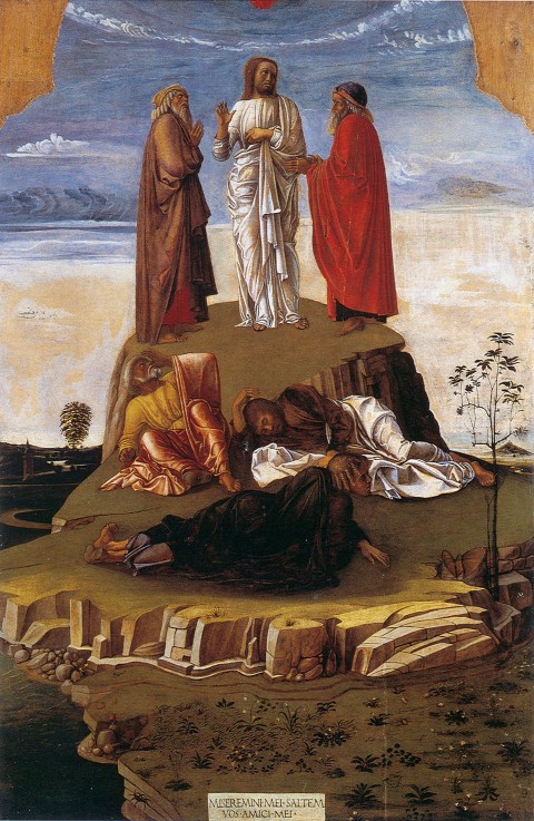 The Transfiguration of Jesus from Giovanni Bellini