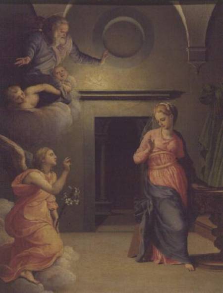 The Annunciation from Giovanni Bizzelli