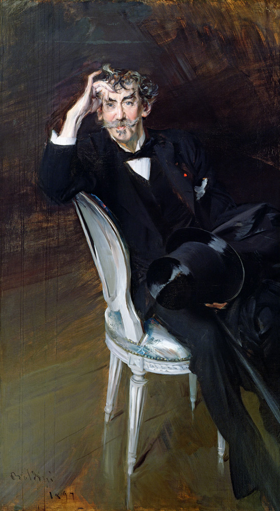 Portrait von James Abbott McNeil Whistler from Giovanni Boldini