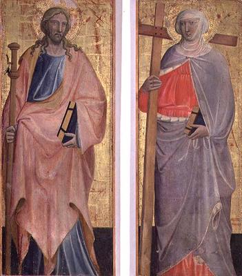 St. James and St. Helena (tempera on panels) from Giovanni dal Ponte