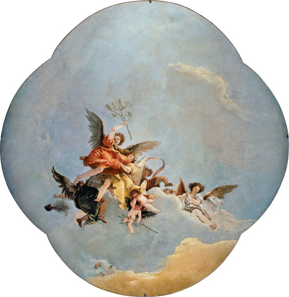 G.D.Tiepolo / Triumph of Peace / c.1749 from Giovanni Domenico Tiepolo