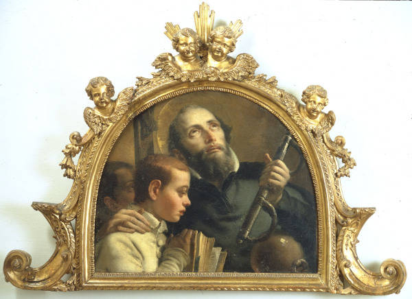 G.D.Tiepolo / St.Jerome Emiliani / Ptg. from Giovanni Domenico Tiepolo