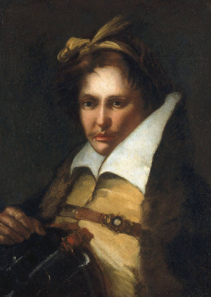 G.D.Tiepolo / Young Man / Paint./ C18th from Giovanni Domenico Tiepolo