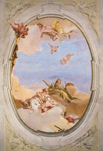 G.D.Tiepolo / Triumph of the Arts / C18 from Giovanni Domenico Tiepolo