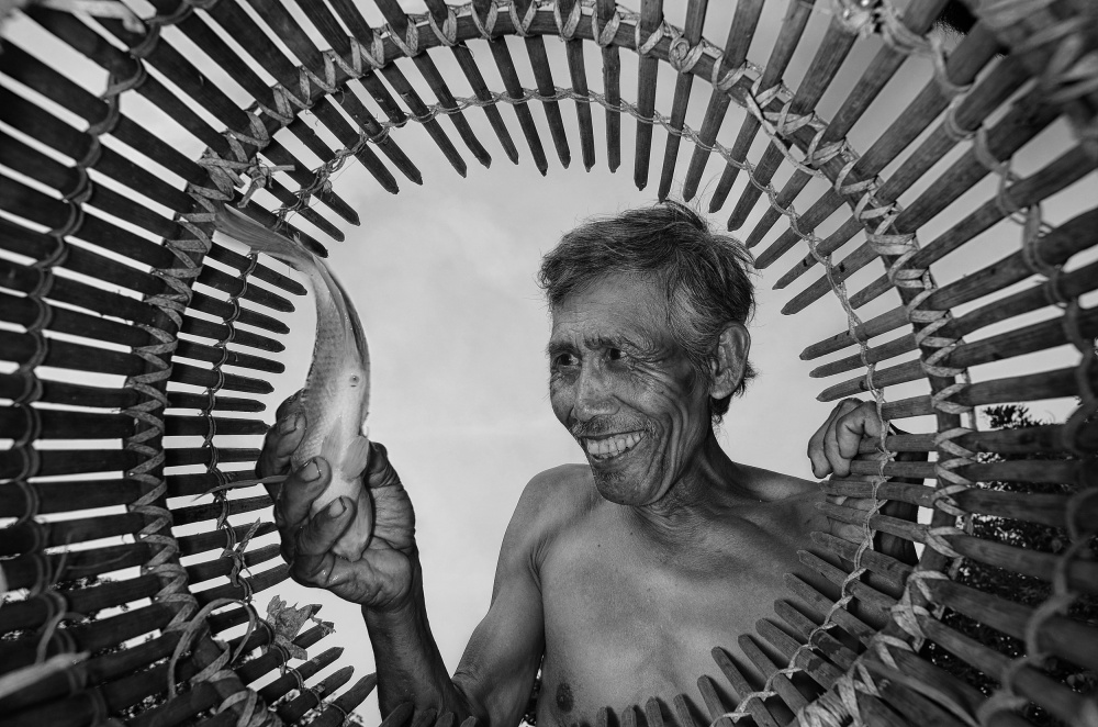 traditional fisherman from Girdan Nasution