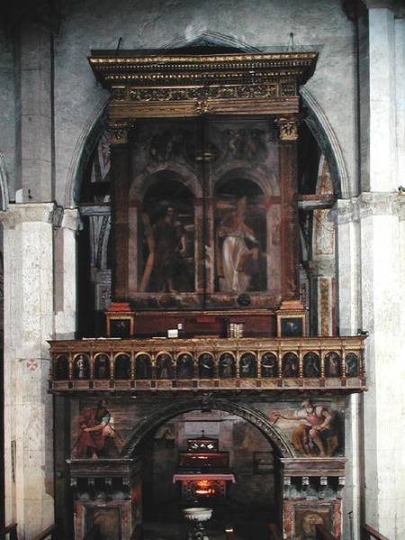 Organ of St. Andrea from Girolamo  di Romana