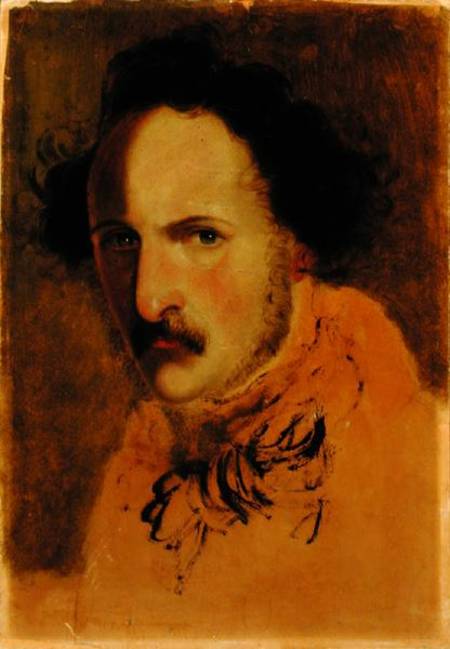 Portrait of Gaetano Donizetti (1797-1848) from Girolamo Induno