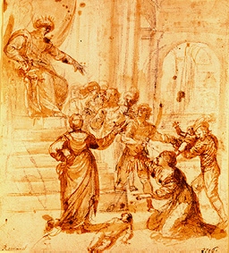 The verdict Salomos. from Girolamo Romanino
