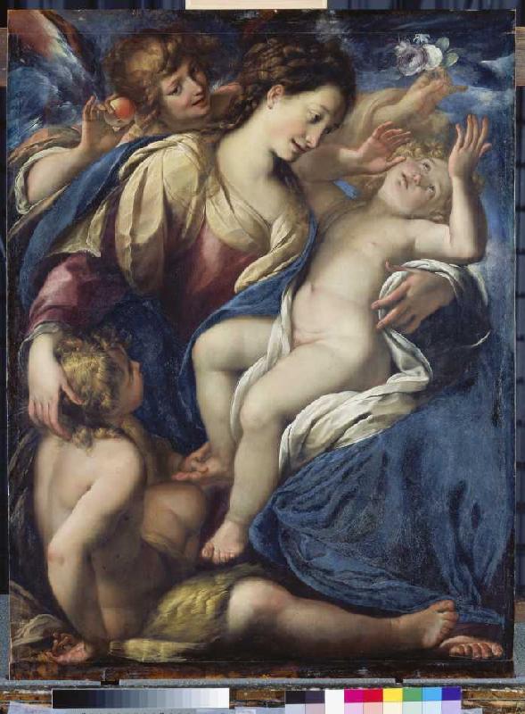 Maria mit dem Jesus- und Johannesknaben. from Giulio Cesare Procaccini