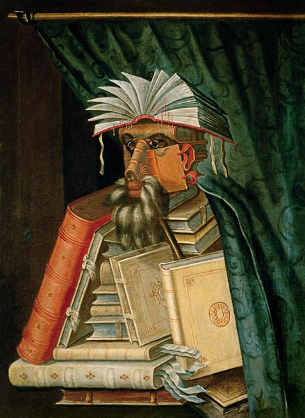 The Librarian from Giuseppe Arcimboldo