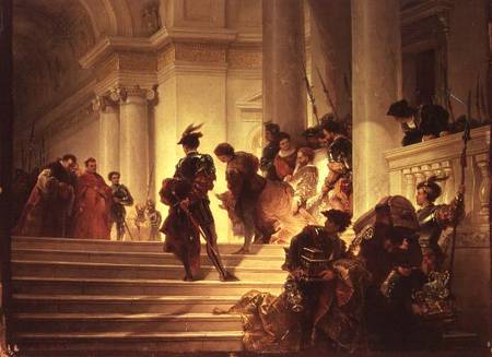 Cesare Borgia leaving the Vatican from Giuseppe-Lorenzo Gatteri
