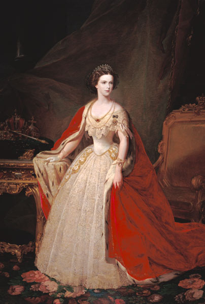 Empress Elizabeth (1837-98) of Bavaria from Giuseppe Sogni