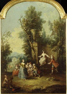 G.Zais / The Swing / Paint./ C18th