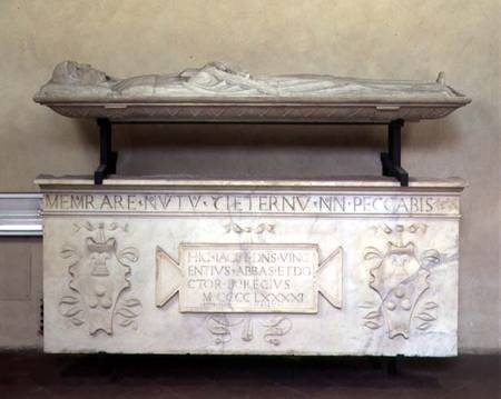 Funerary Monument to Vincenzo Trinci from Giusto  di Giovanni da Settignano and Clemente di Matteo da Sana Maria a Pontanico