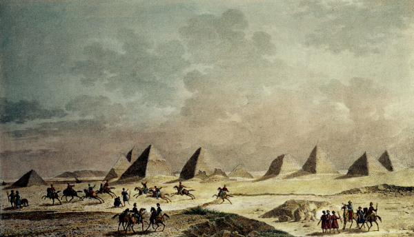 Meroe, Pyramids from Gottfried  -17881839 Engelmann