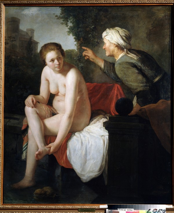 Bathsheba bathing from Govaert Flinck