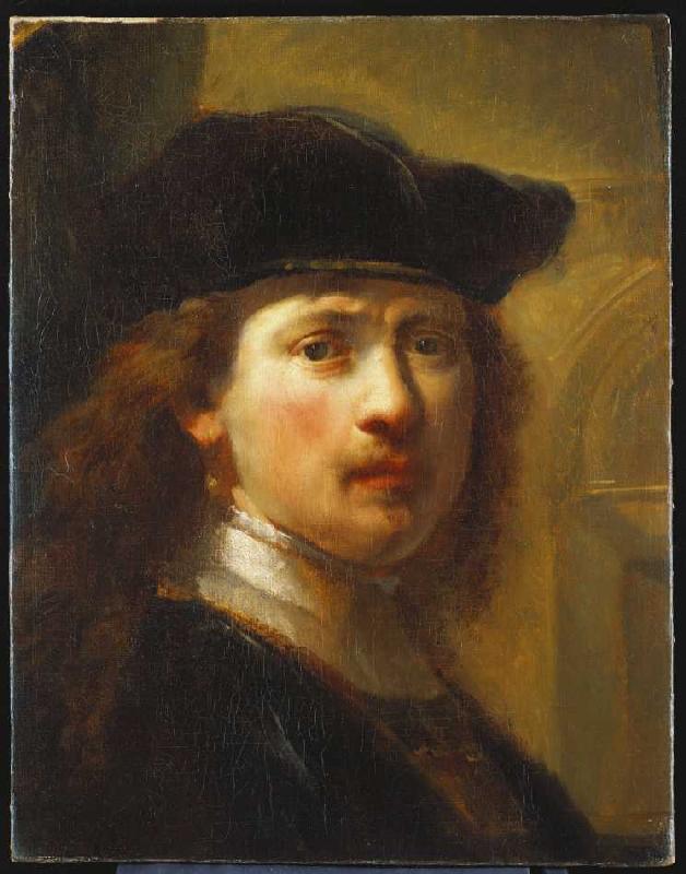 Portrait von Rembrandt. from Govaert Flinck