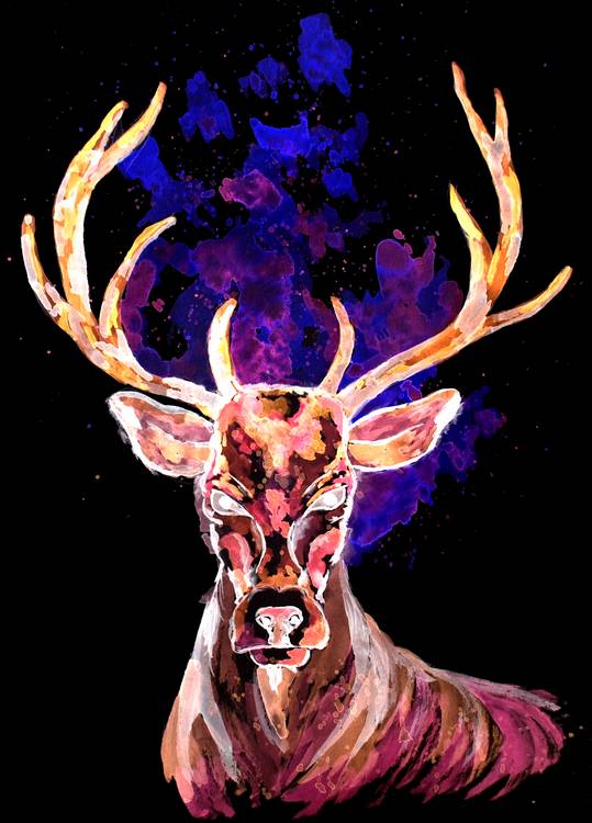 Evil Ghost Deer from Sebastian  Grafmann