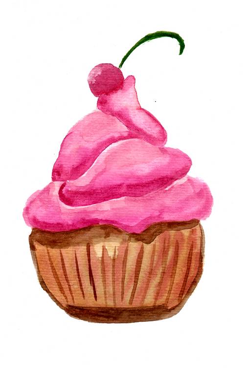 Pink Cherry Cupcake from Sebastian  Grafmann