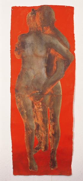 Red Running, 1998-99 (w/c on paper) 
