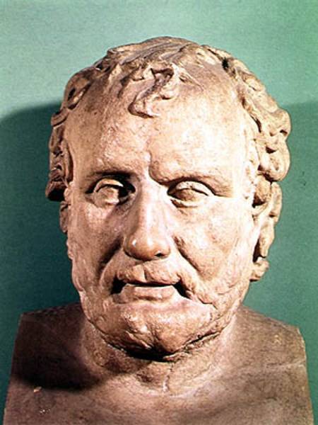 Bust of Eschinus from Greek School