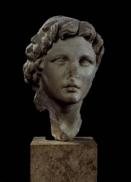 Head of Alexander the Great (356-323 BC) from Greek School