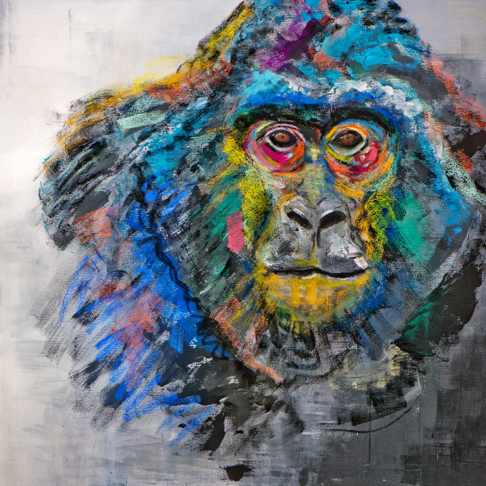 Gorilla-Dame from Karin Greife