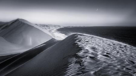 Coastal sand dunes
