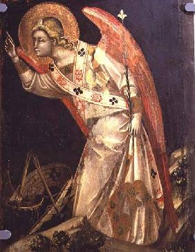 The Archangel Gabriel (tempera on panel)