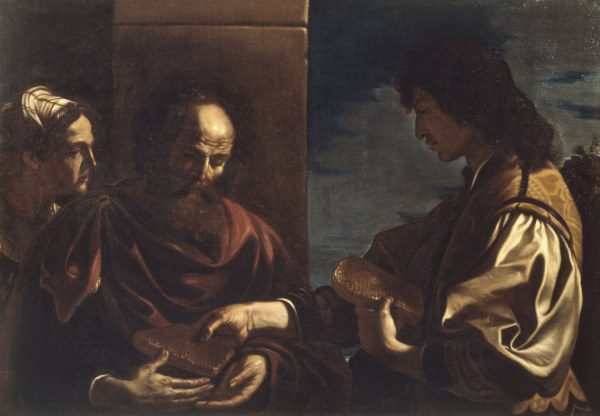 Guercino / Samson brings honey from Guercino (eigentl. Giovanni Francesco Barbieri)
