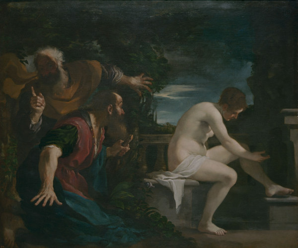 Guercino / Susannah and the Elders from Guercino (eigentl. Giovanni Francesco Barbieri)