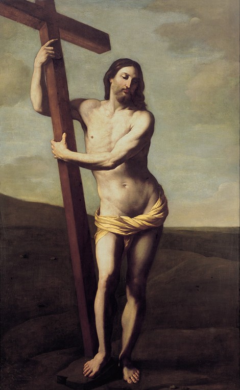 Christ Embracing the Cross from Guido Reni