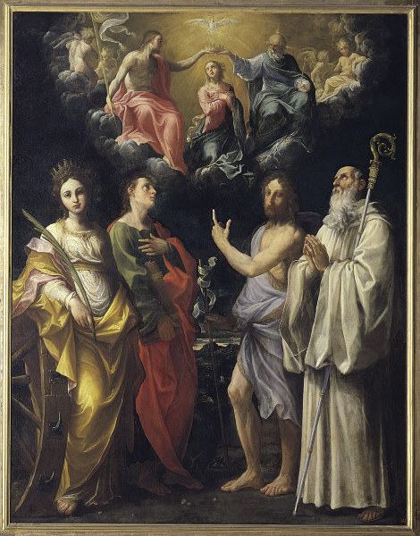 Reni / Coronation of Mary / c.1595 from Guido Reni