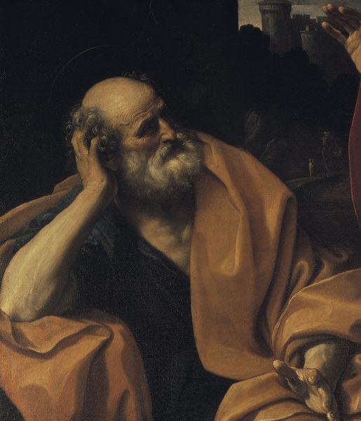 Reni / St.Peter and Paul /Detail/ c.1605 from Guido Reni