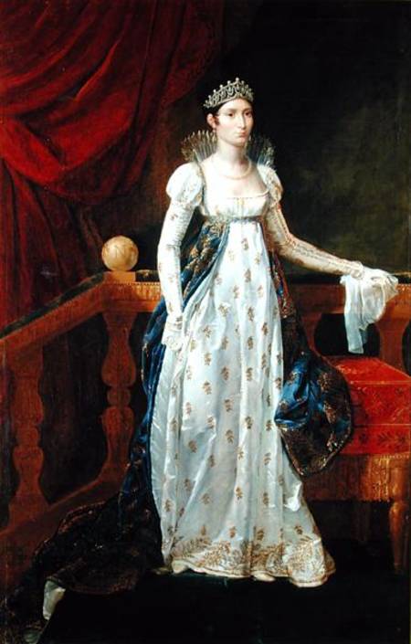 Elisa Bonaparte (1777-1820) Princess Bacciochi from Guillaume Lethière
