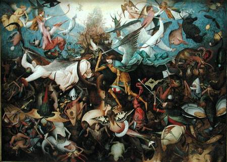 The Fall of the Rebel Angels from Giuseppe Pellizza da Volpedo