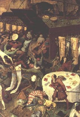 The Triumph of Death, detail of the lower right section