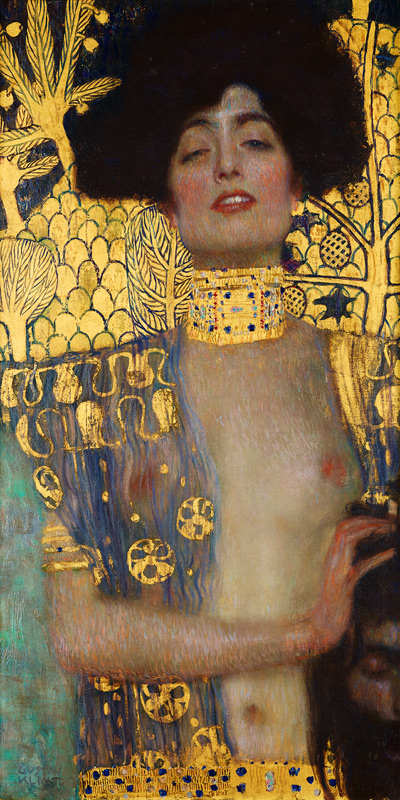 Judith with the head of the Holofernes from Gustav Klimt