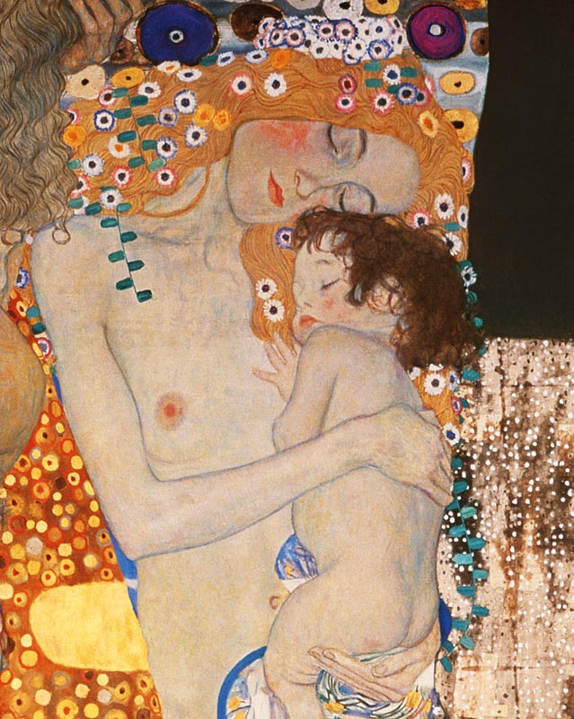 The Three Ages of Woman (Detail) from Gustav Klimt