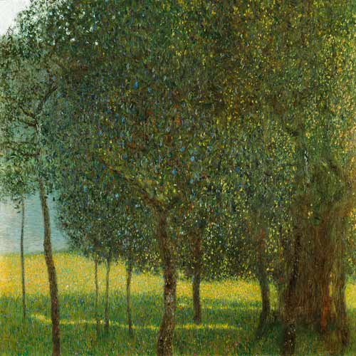 Fruit Trees from Gustav Klimt