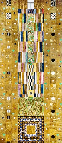 The Stoclet Fries (detail) from Gustav Klimt