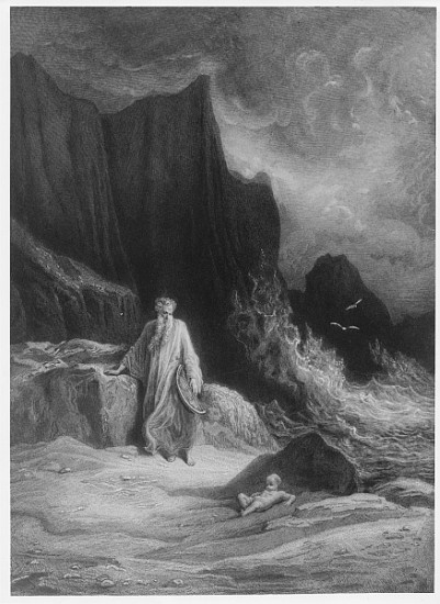 The Finding of King Arthur, illustration from ''Idylls of the King'' from Gustave Alfred TennysonDore